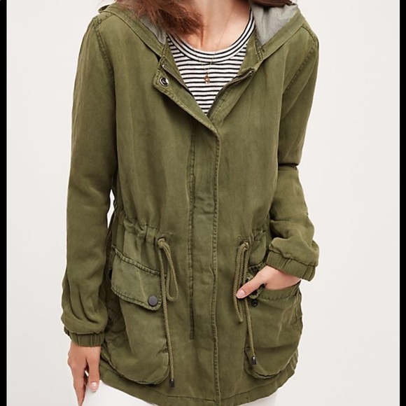 Anthropologie Jackets & Blazers - Anthropologie Sanctuary Arlene Hooded Anorak